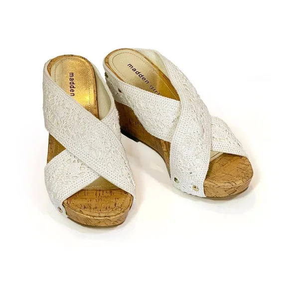 Madden Girl Shoes Madden Girl Nautic Natural Platform Wedges